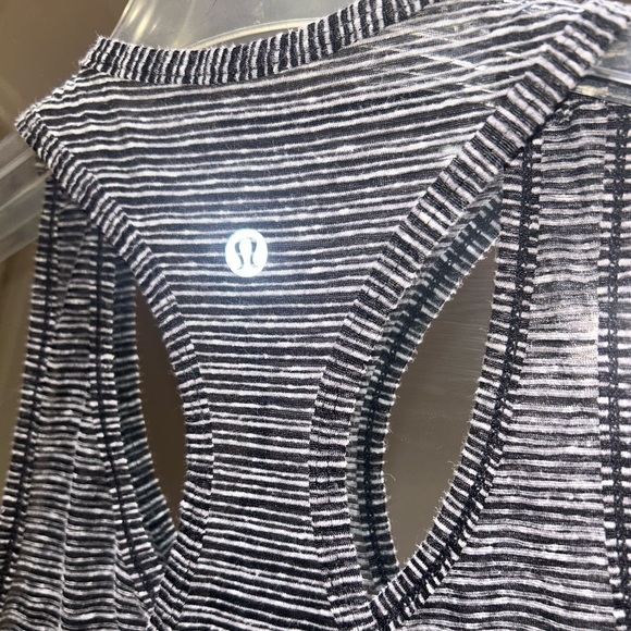 Lululemon Striped Racerback Tank Top - Picture 3 of 3